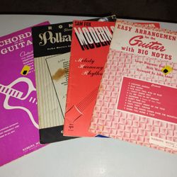 Music Books All 4 For $3