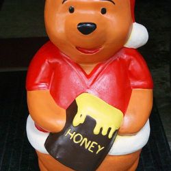 RARE 1977 Sears Winnie The Pooh Blow Mold Statue