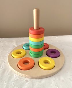Lovevery - Flexible Wooden Stacking Toy