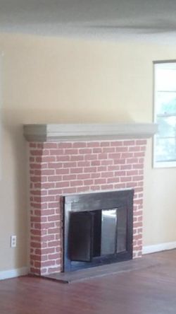 Bar top fireplace mantle Vintage retro antique