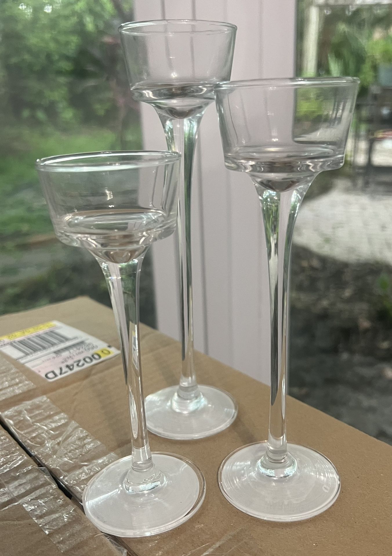 Tall, Tea Light Candle Holders - Center Piece Setting - $5