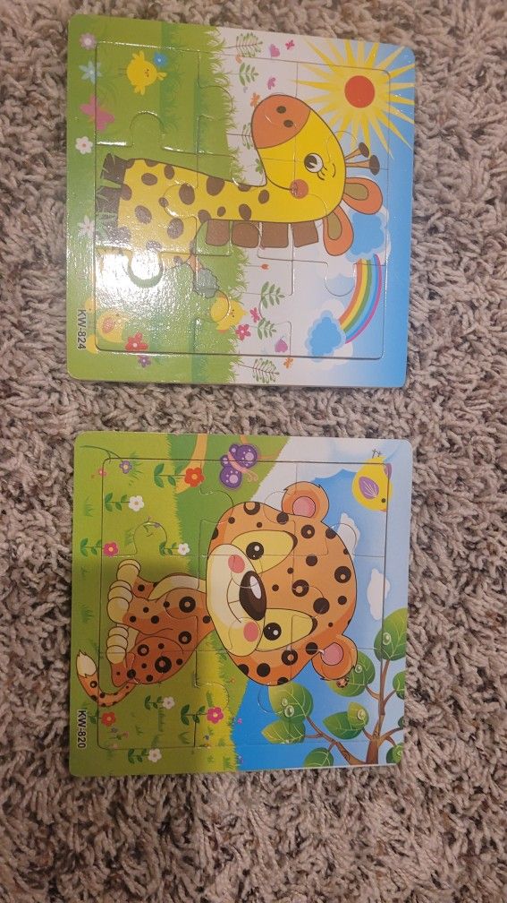 Nine Piece Toddler Puzzles