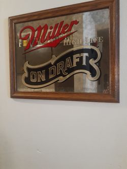 MILLER HIGH LIFE MIRROR