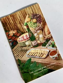1958 "Come to our Barbecue" (Taylor Wine)Promo Cook Booklet (Rare)
