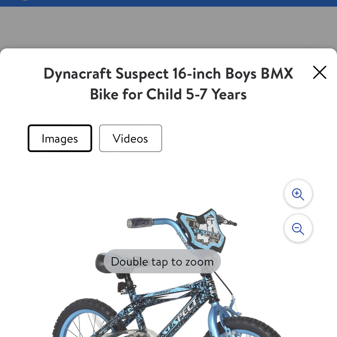 Dynacraft Suspect 16” Bike