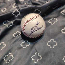 Signed Pro Baseball....