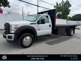 2016 Ford F550 Super Duty Regular Cab & Chassis