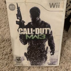 Nintendo Wii - Call of Duty Modern Warfare 3 MW3