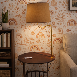 Vintage Table Floor Lamp