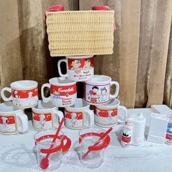 Campbell Soup Cups Mugs Vintage lot