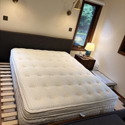 Immaculate Queen AireLoom mattress, firm - for stomach/back sleepers