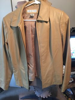 Leather jacket by Preston and York