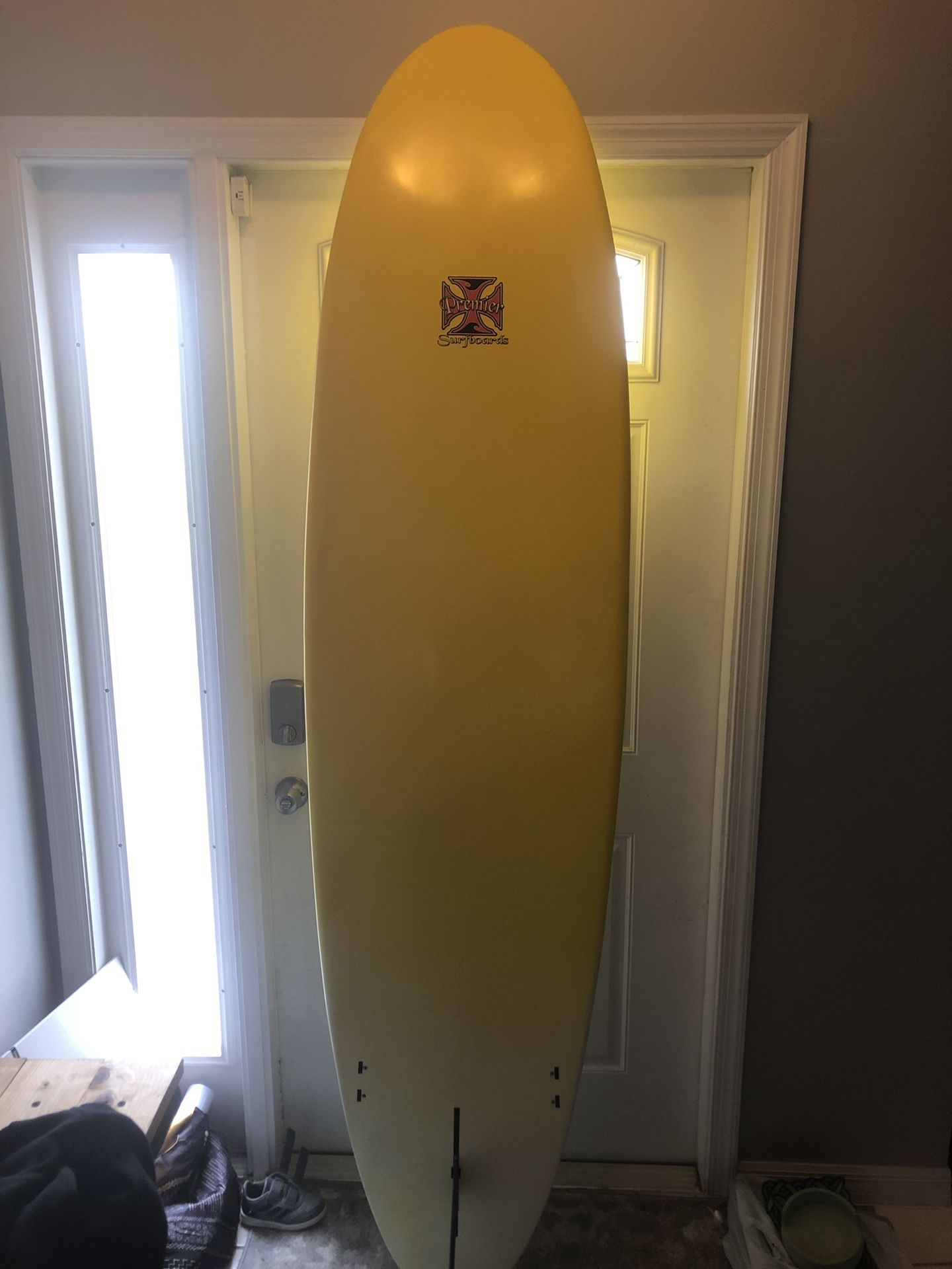 Premier Surfboards, 7’4” fun shape surf board
