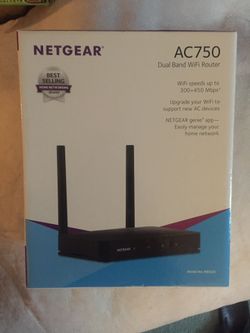 Netgear AC750 dual band wifi router