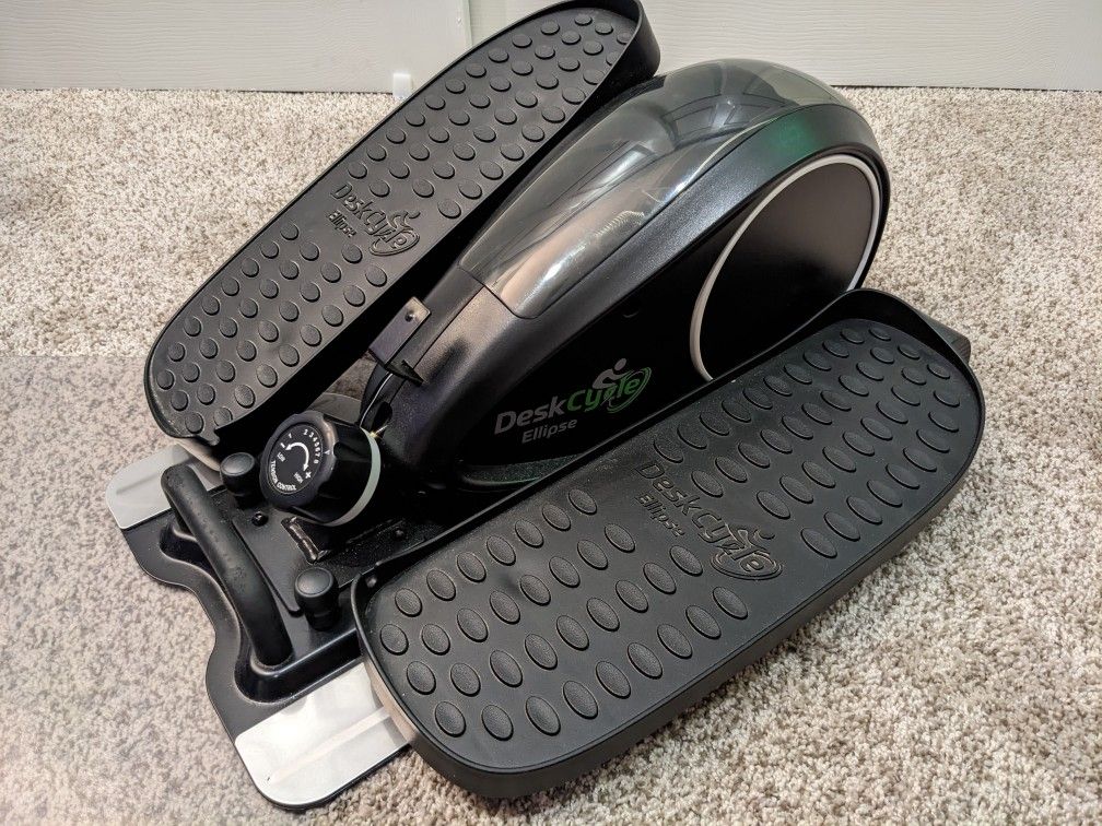 DeskCycle Ellipse Leg Exerciser - Under Desk Elliptical Machine and Foot Pedal Exerciser