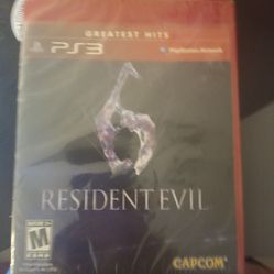 Sealed Resident Evil 6 PS3