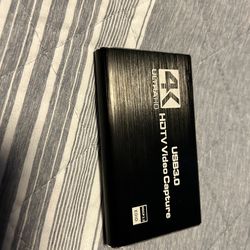 4K HDMI Video Capture Card USB 3.0 – For Streaming/Recording (PS5, Xbox, PC)
