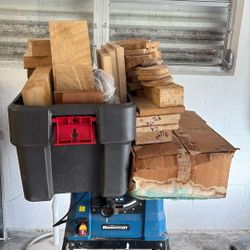 Carving Wood And Tools