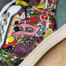 Louis Junior Spikes Sneakers in Multicoloured - Christian Louboutin