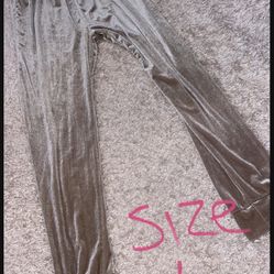 VELVET JOGGER PANTS