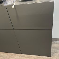 Cabinet With 2 Drawers And Shelves 