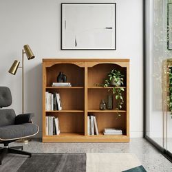 Oak bookcase/shelf