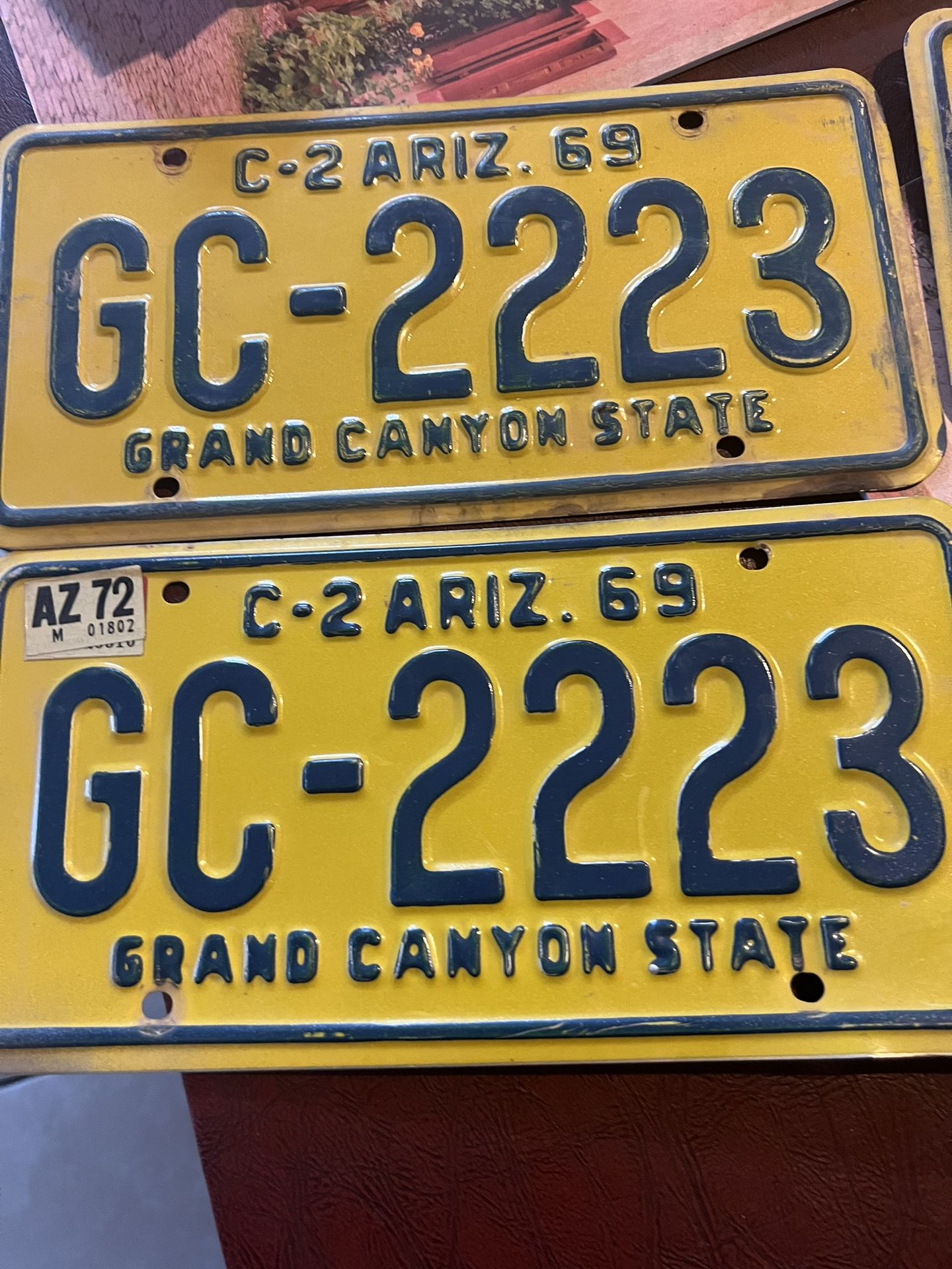 Vintage Arizona Plates
