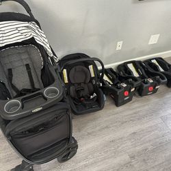 greco modes click connect stroller and car seat