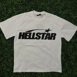 White And Black Hellstar T-shirt 