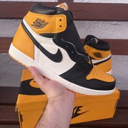 Jordan 1 High Taxi Size 13M - Read Description 