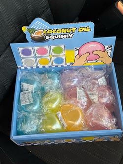 Coconut oil squishy $8 each