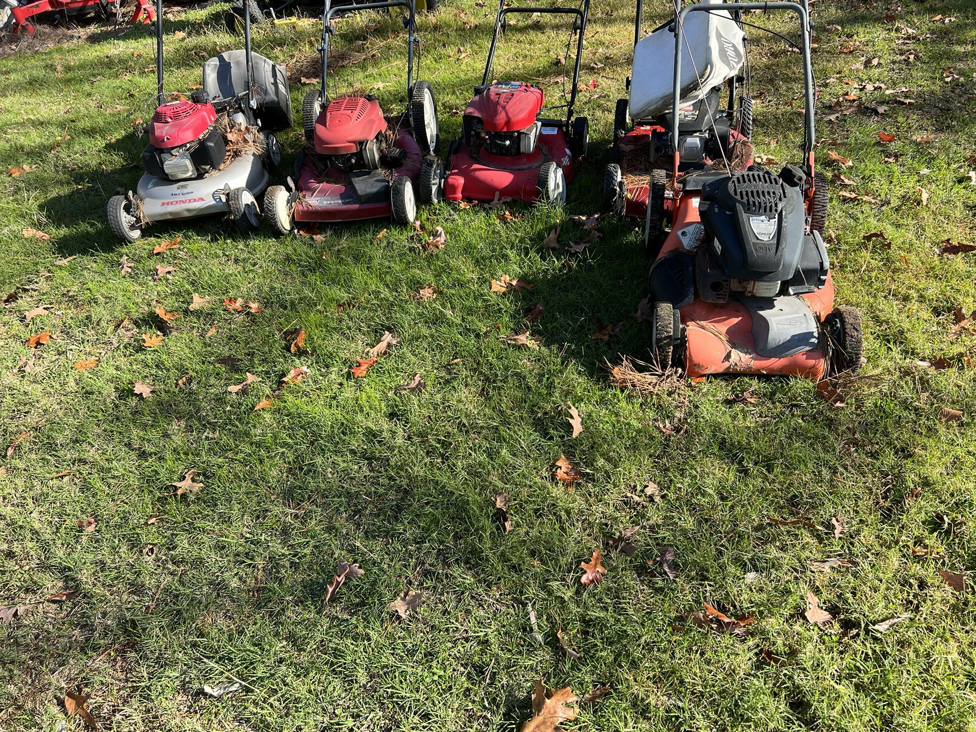 LAWNMOWERS FOR SALE 