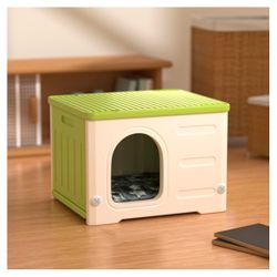 Used Plastic Cat/Dog House for Outdoor/ Indoor Use
