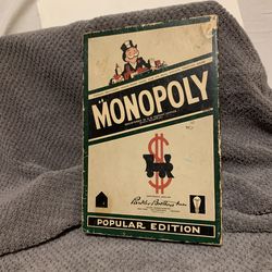 Vintage Monopoly Game