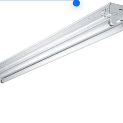 Metalux 40-Watt 2-Light White 4 ft. Fluorescent Strip Light