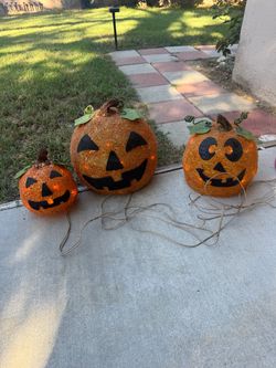 light up pumpkins