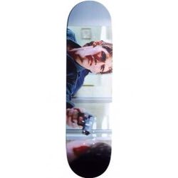 DEATHWISH THE OUTSIDERS SKATEBOARD DECK BLUE 