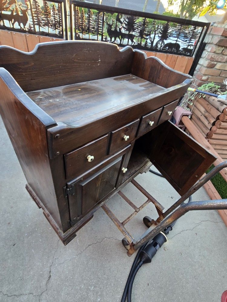 Nice Solid Wood Wet Bar