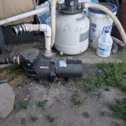 Sand Filter And Pump