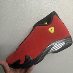 Air Jordan 14 FERRARI’s SIZE 8.5 (brand New)