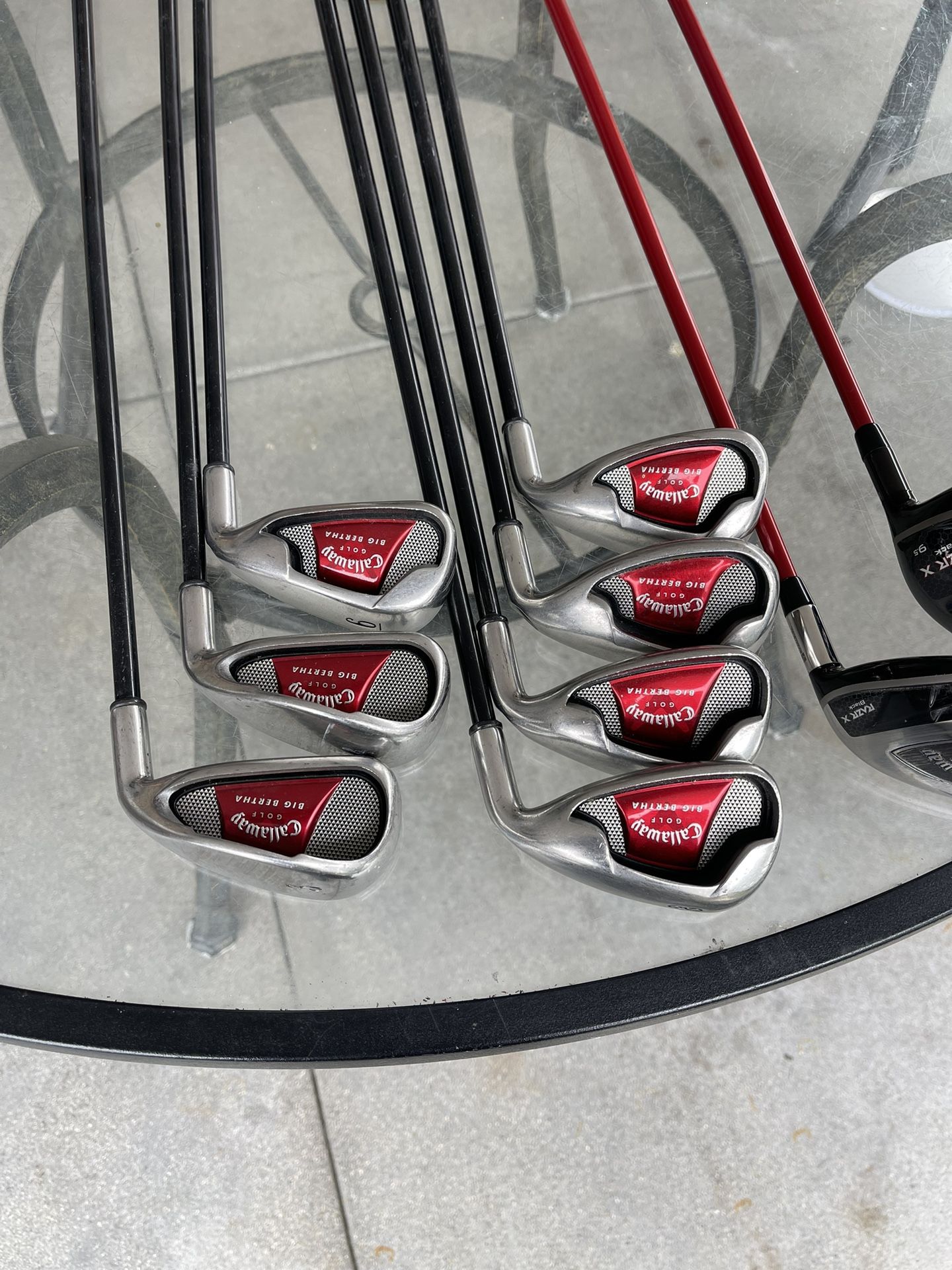 2008 Callaway Big Bertha golf club iron set for Sale in Anaheim, CA