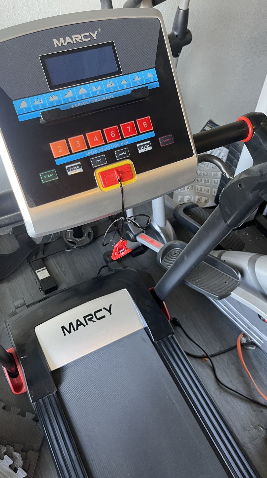 Marcy Foldable Treadmill