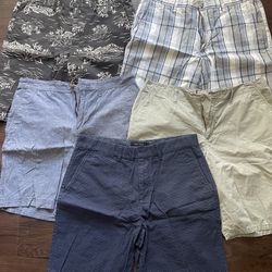 New And Like New Mans Shorts, 32-34sizes $40 for all