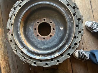 Skid steer / heavy equipment wheels set of 4