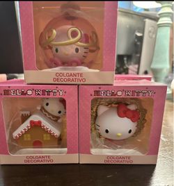 Hello Kitty Christmas ornaments