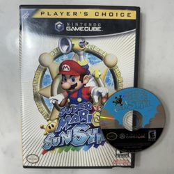 Scratch-Less Super Mario Sunshine for Nintendo GameCube
