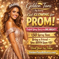 Prom Spray Tans.