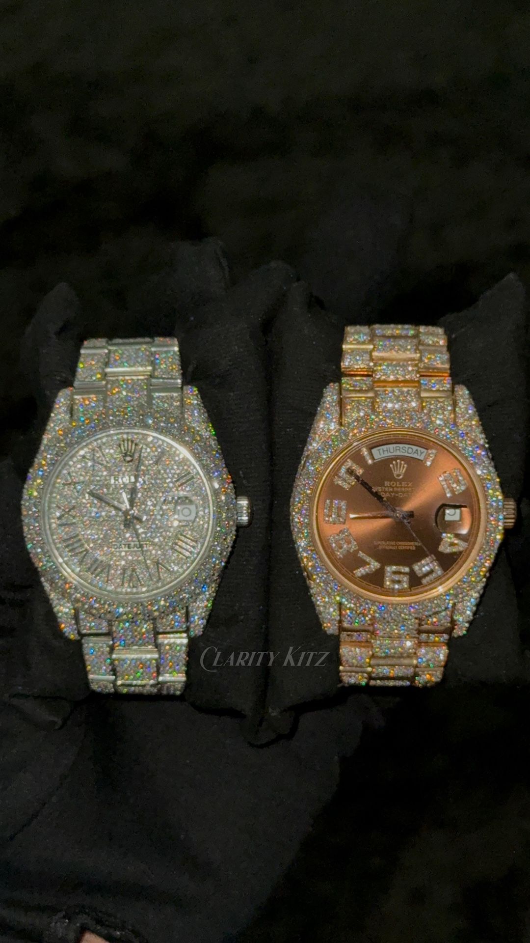 VVS Moissanite Diamond Watch