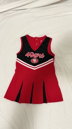 Adidas Warriors Cheer Dress and NFL 49ers Cheer Dress & NFL 49ers Onesie. Like new. 7 each
