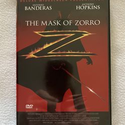 The Mask of Zorro (DVD, 1998, Deluxe Widescreen) 